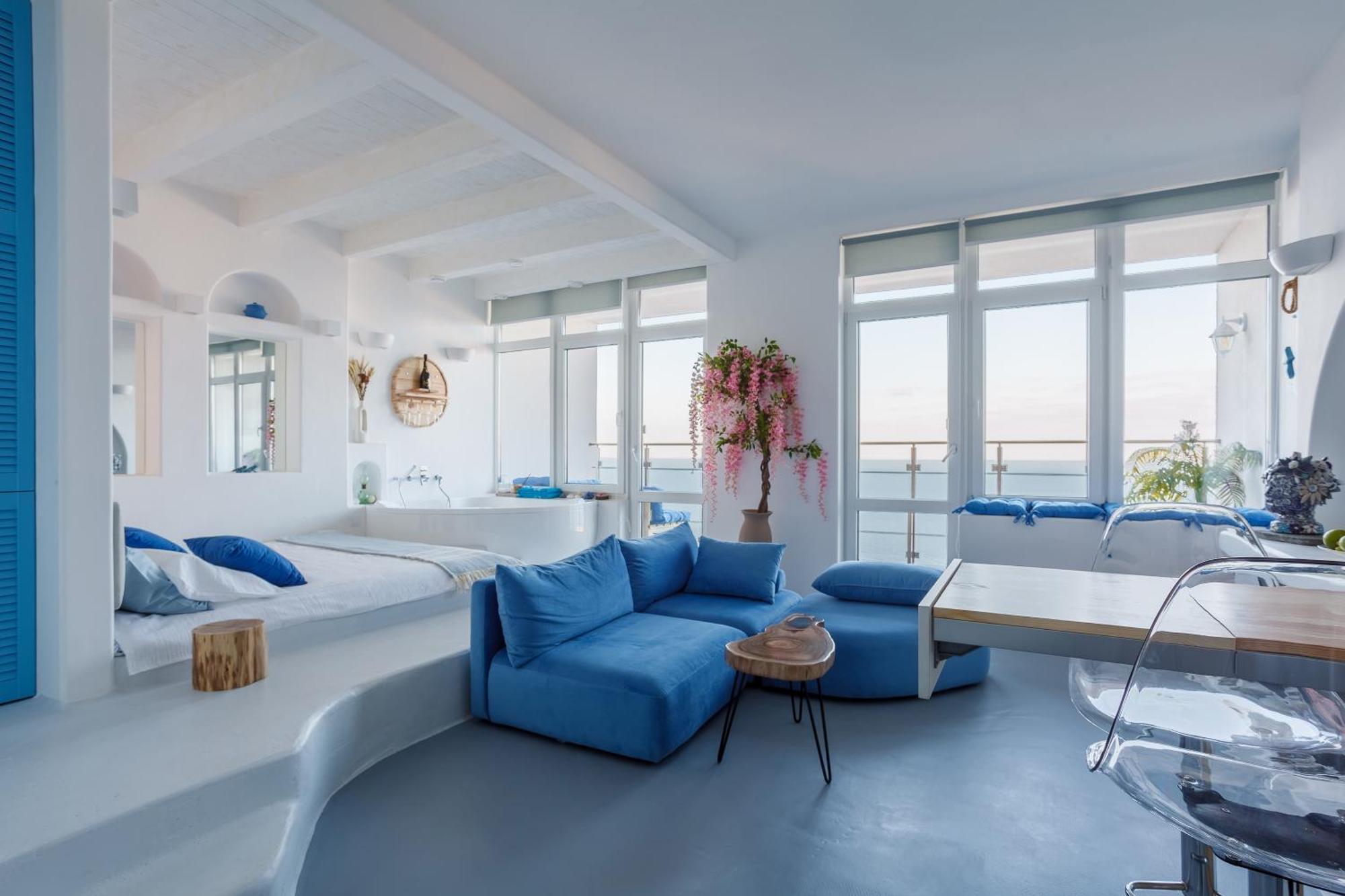 Anna Maria Santorini - Greek Suite & Large Sea Terrace Arcadia Odesa Exterior foto