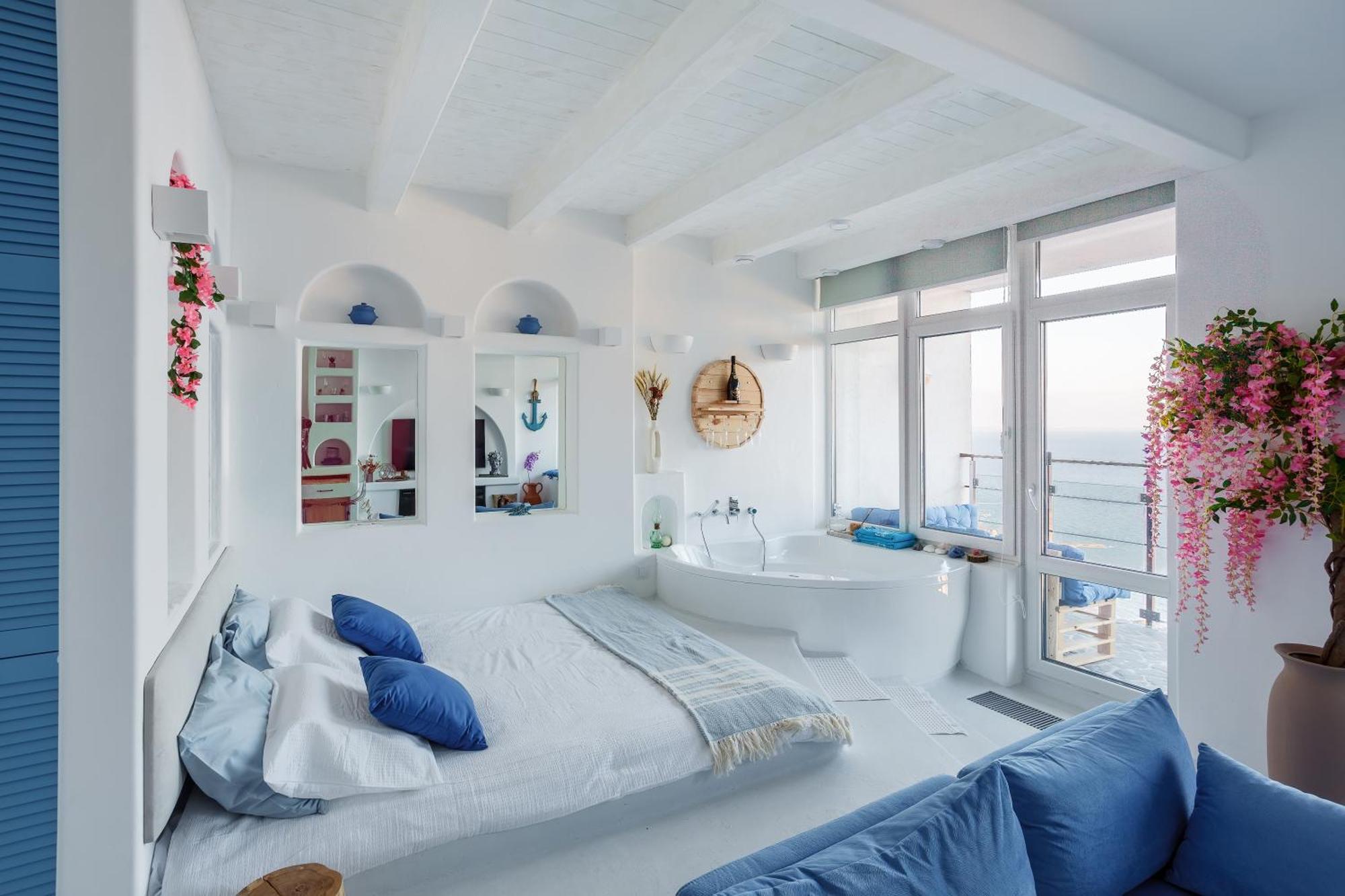 Anna Maria Santorini - Greek Suite & Large Sea Terrace Arcadia Odesa Exterior foto